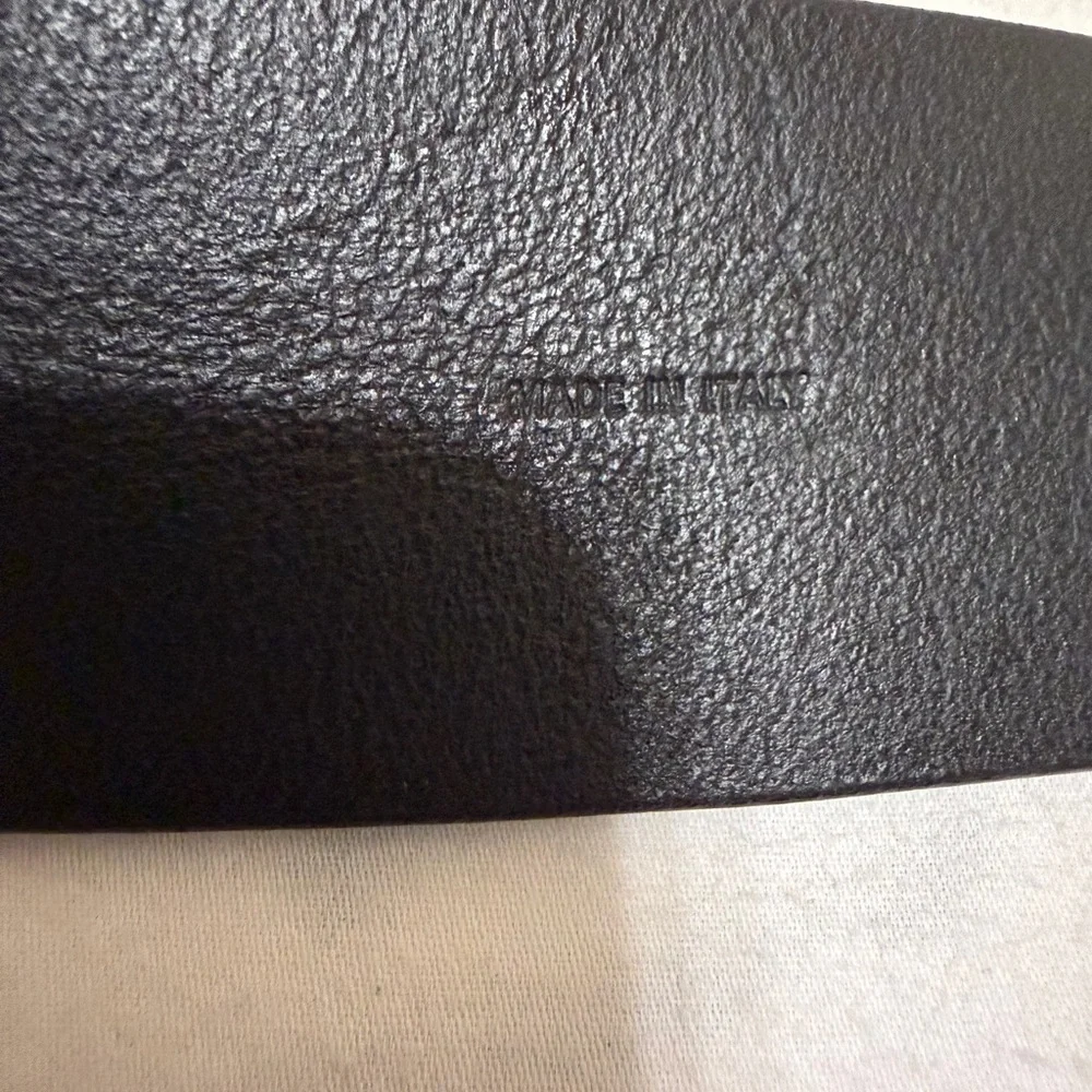 J & M DAVIDSON LEATHER BELT